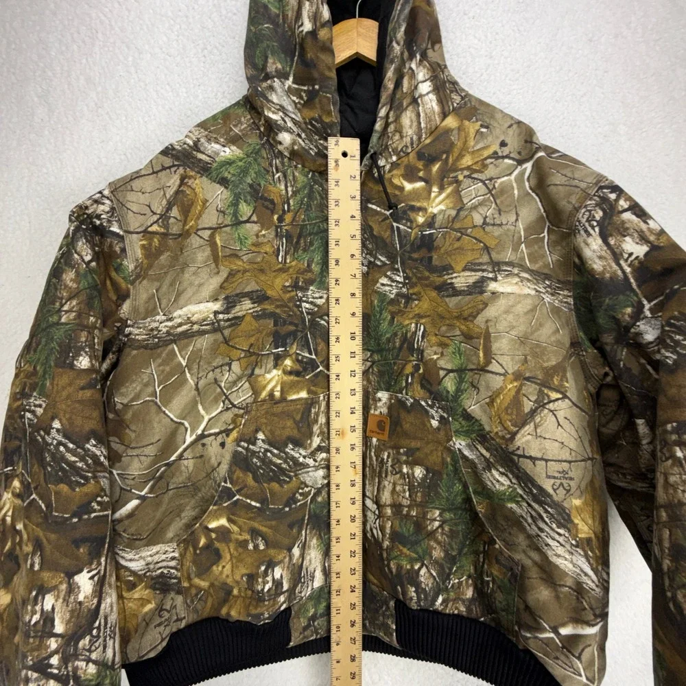 Carhartt Active Hunting Jacket Quilt Lined Mens 2XL J221 977 RealTree Xtra Camo